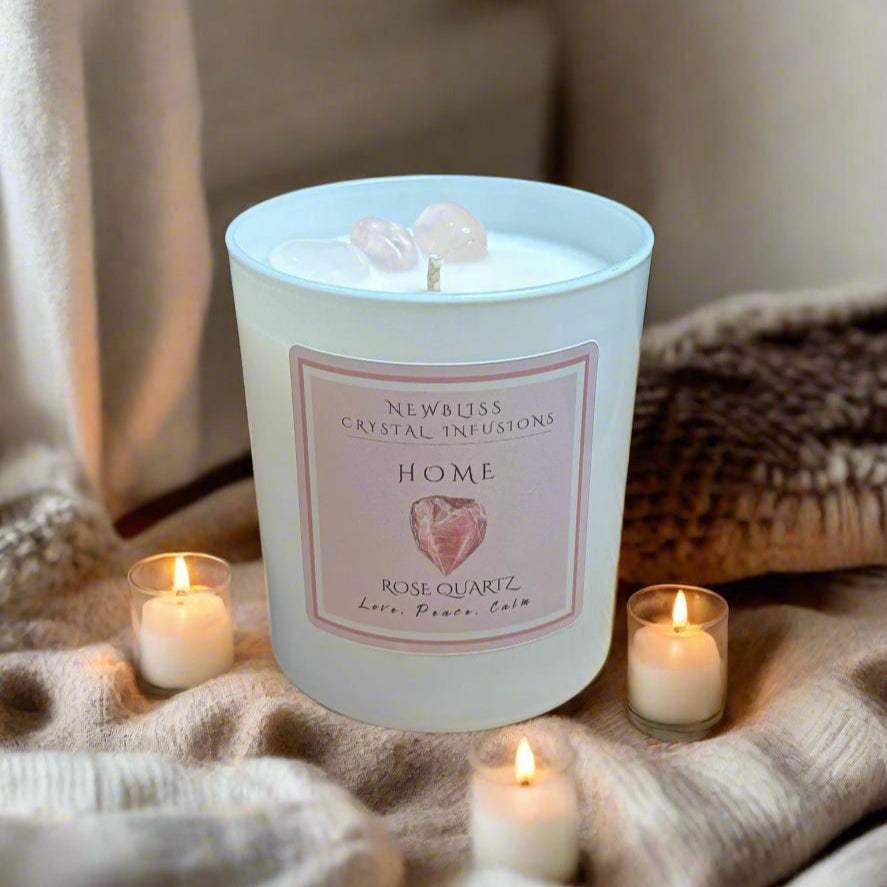 Home Crystal Infused Candle