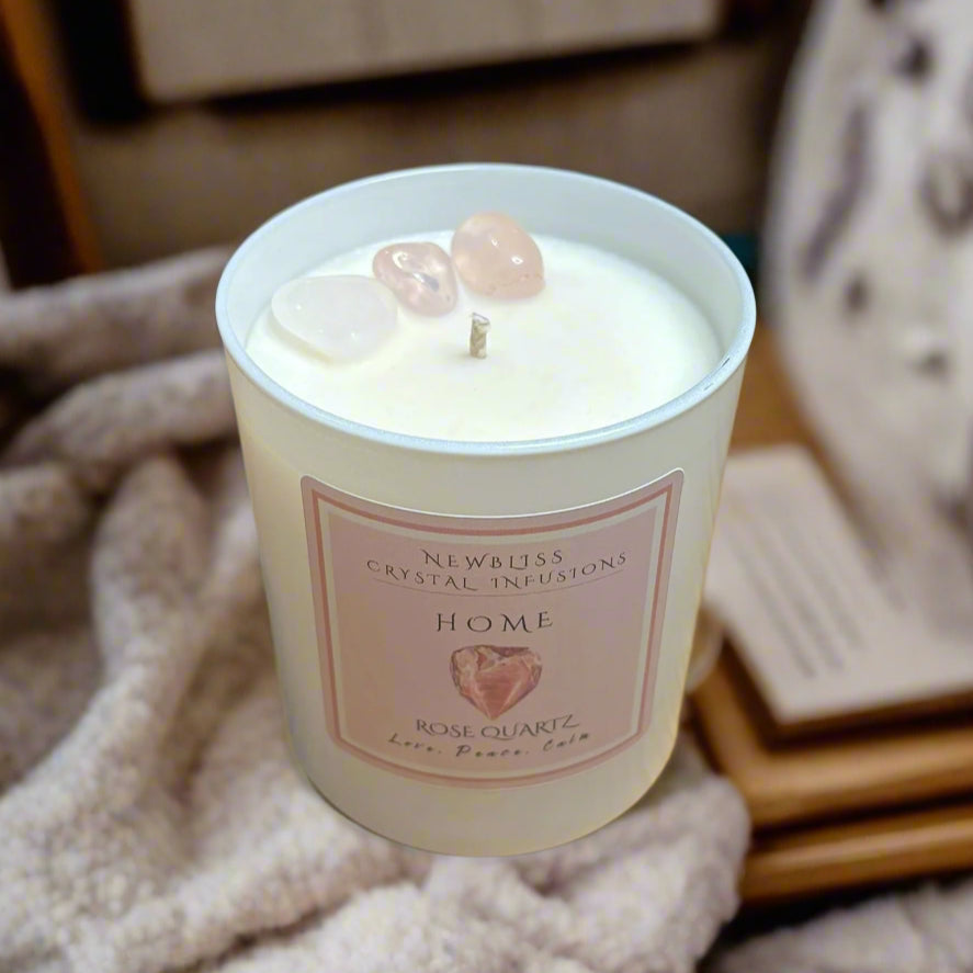 Home Crystal Infused Candle